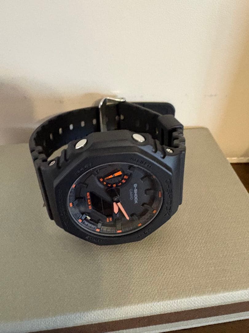 A*。様 数回着用のみ、保証書ありG-SHOCK GA-2100-1A4JF