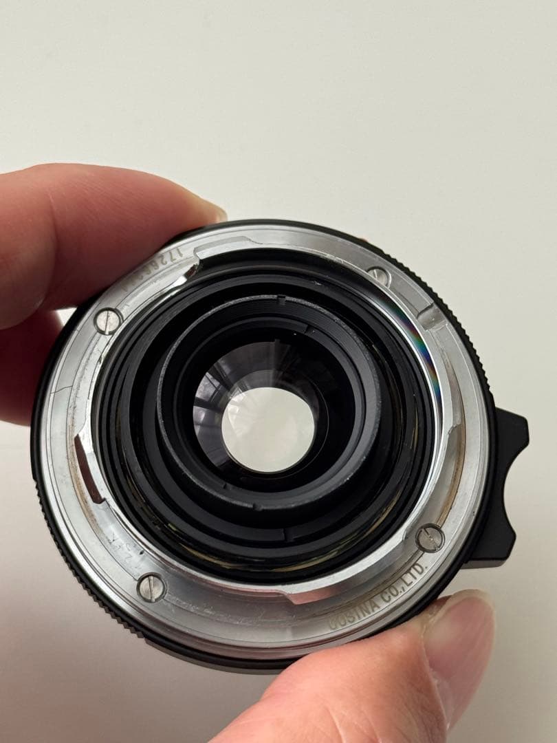 フォクトレンダー Color Skopar 35mm F2.5 VMマウント