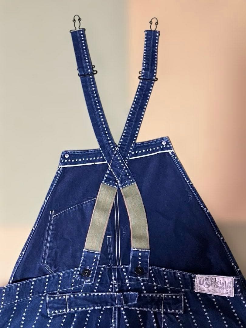 フリーホイーラーズ　オーバーオール 1890sスターウォバッシュストライプ