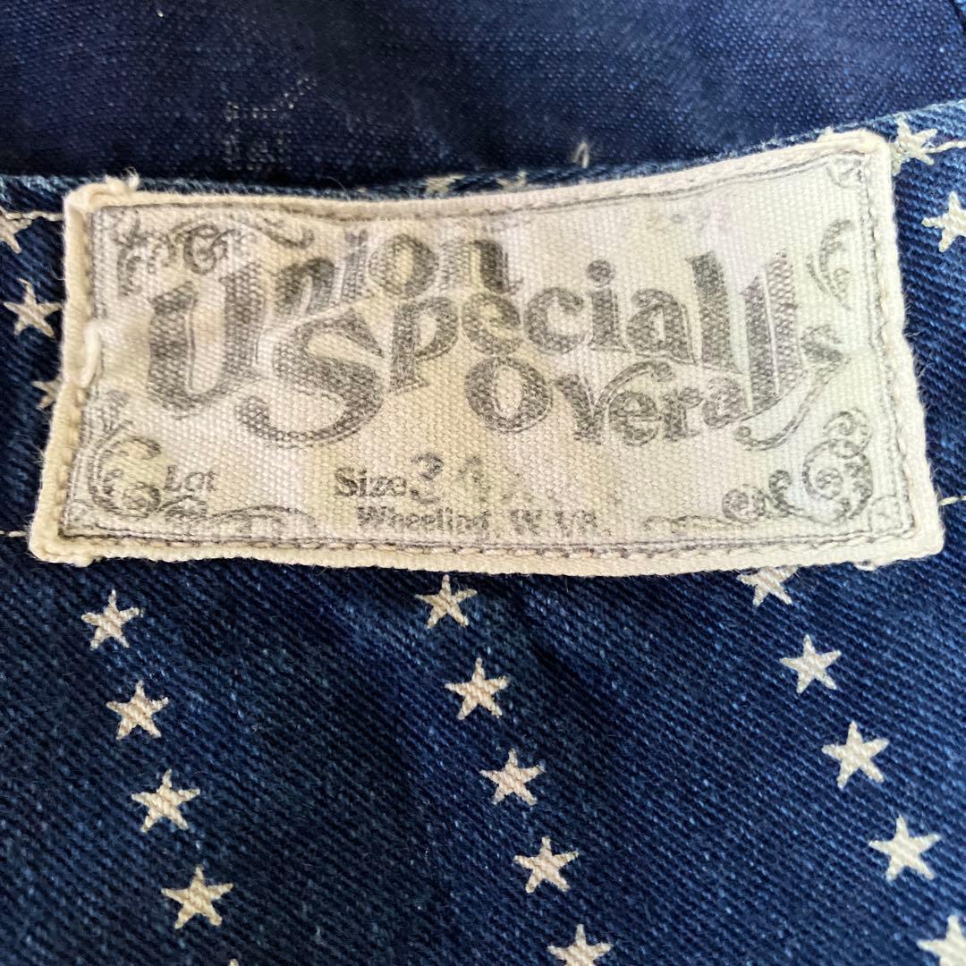 フリーホイーラーズ　オーバーオール 1890sスターウォバッシュストライプ