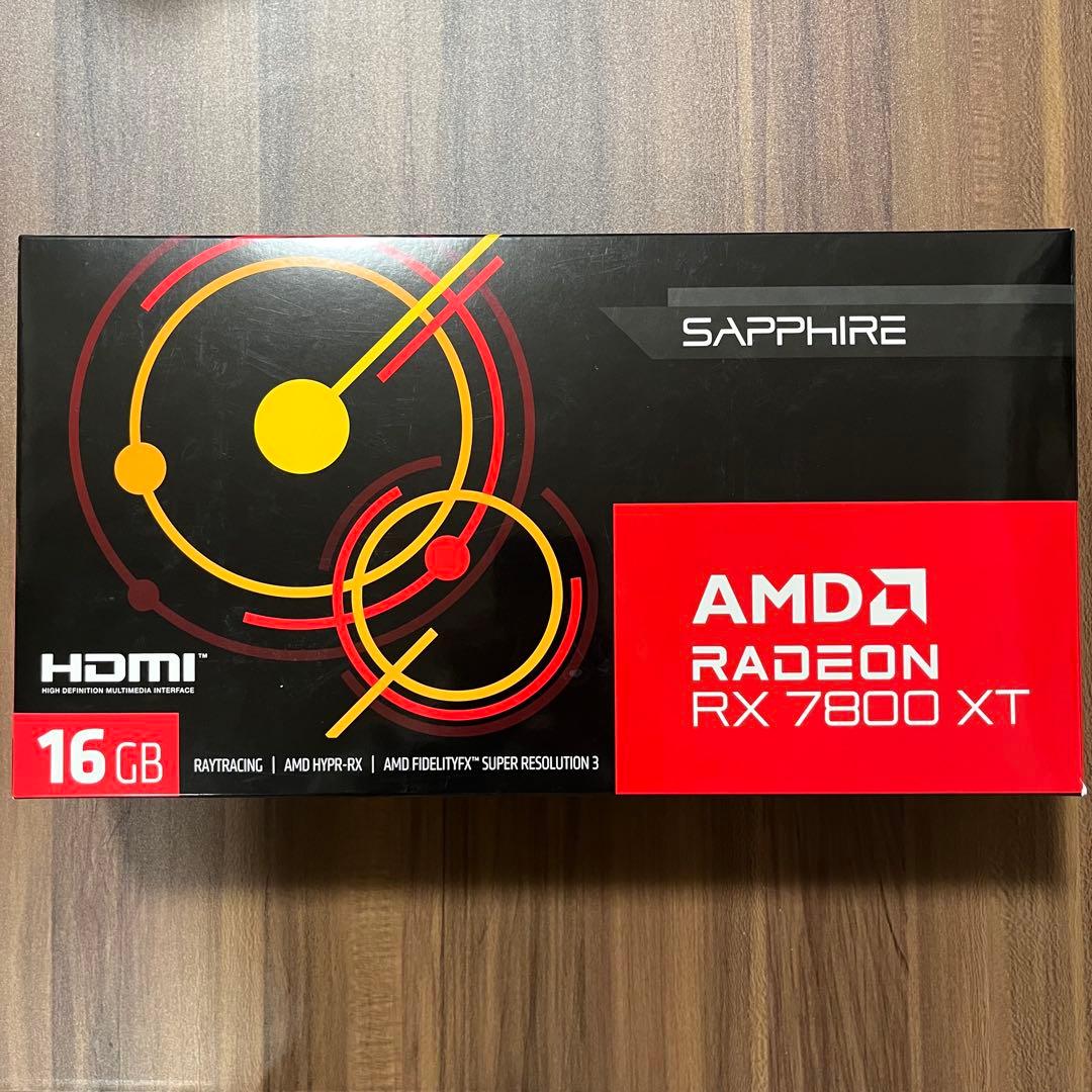 グラフィックボード・グラボ・ビデオカード SAPPHIRE AMD Radeon RX 7800 XT GAMING