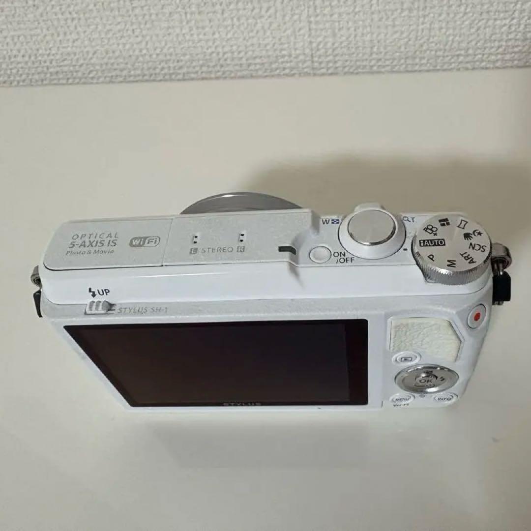 【動作確認済】OLYMPUS オリンパス STYLUS SH-1ホワイト