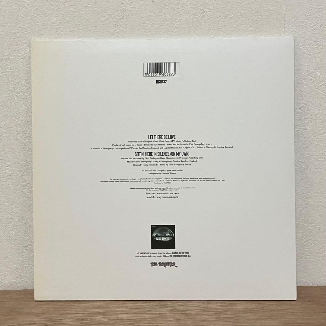 激レア！10inch oasis Let There Be Love レコード