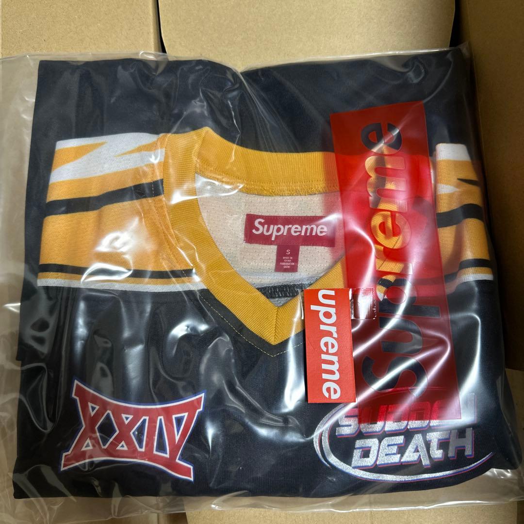 シャツ Supreme Sudden Death FootballJerseyBlack