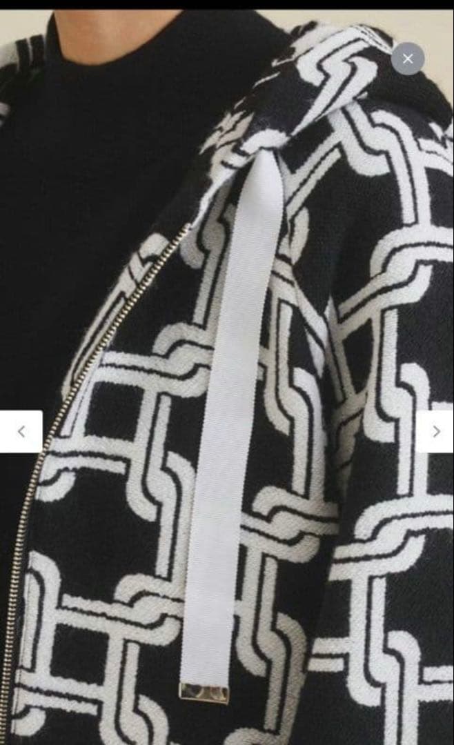 グレースクラス　キカジャガードコンビブルゾン　コート