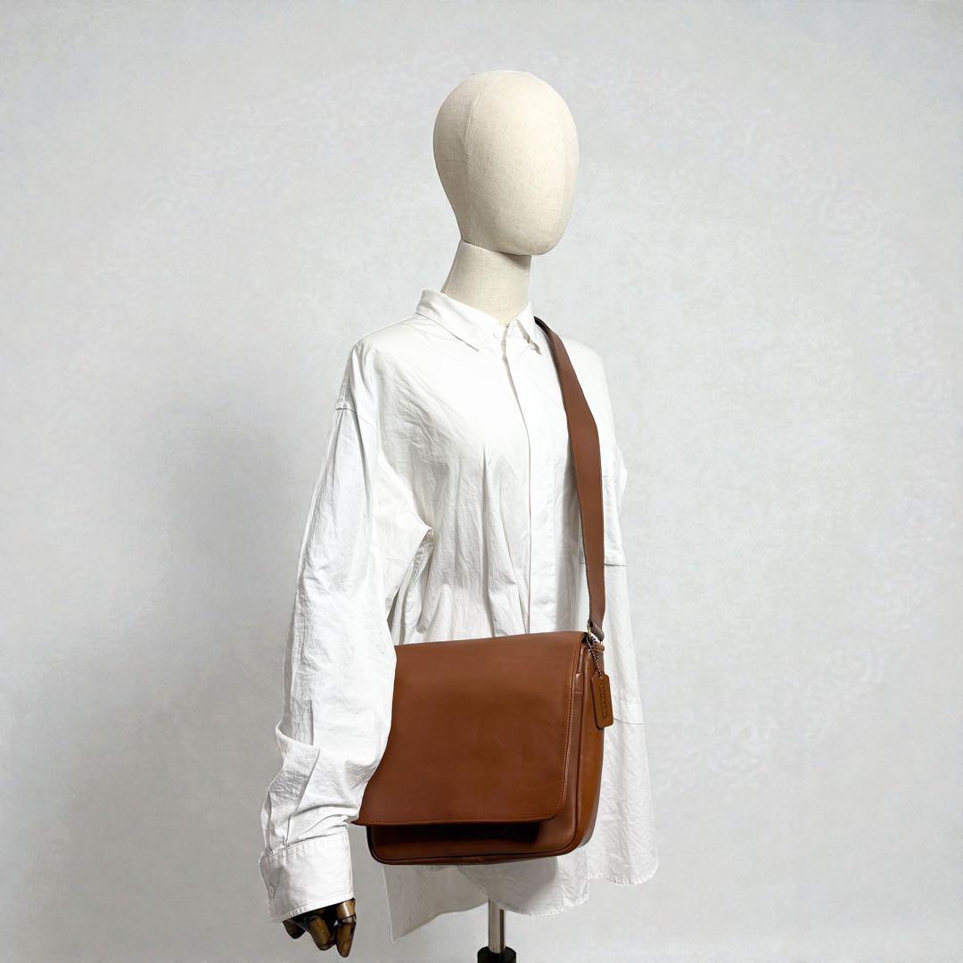 オールドコーチ　vintage coach メッセンジャー　ショルダーバッグ.