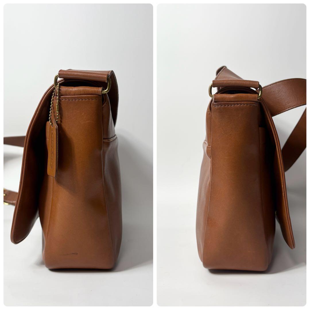 オールドコーチ　vintage coach メッセンジャー　ショルダーバッグ.