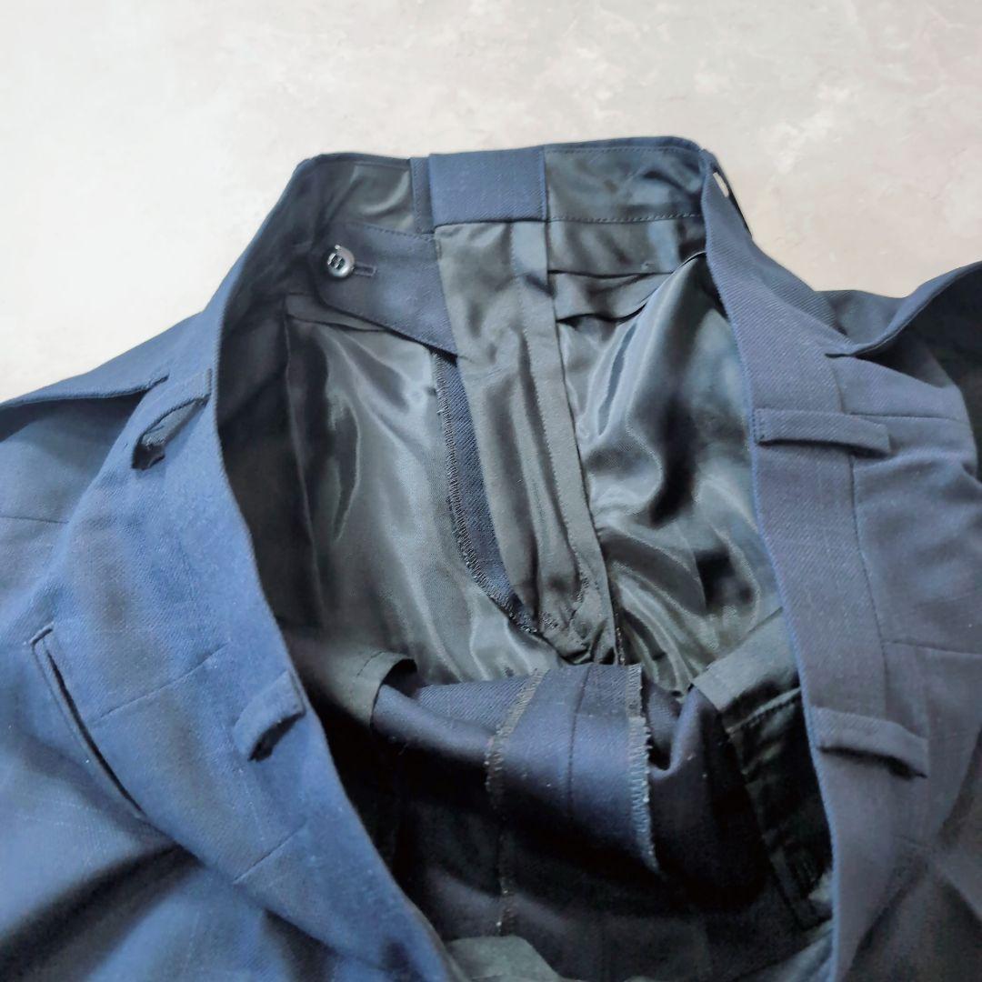 【極美品】NEWYORKER　ネイビー　チェック　XXL　AB8 超特大　現行