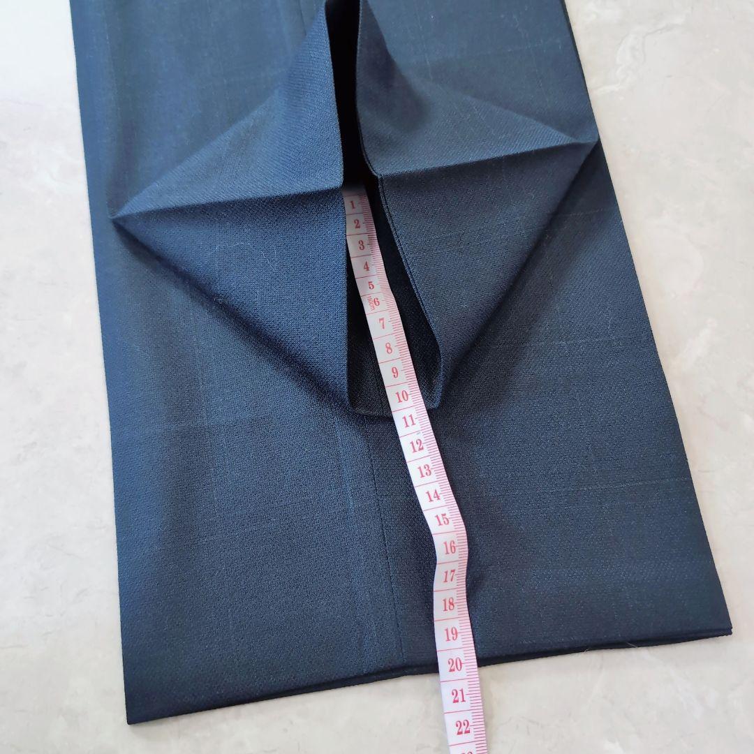 【極美品】NEWYORKER　ネイビー　チェック　XXL　AB8 超特大　現行