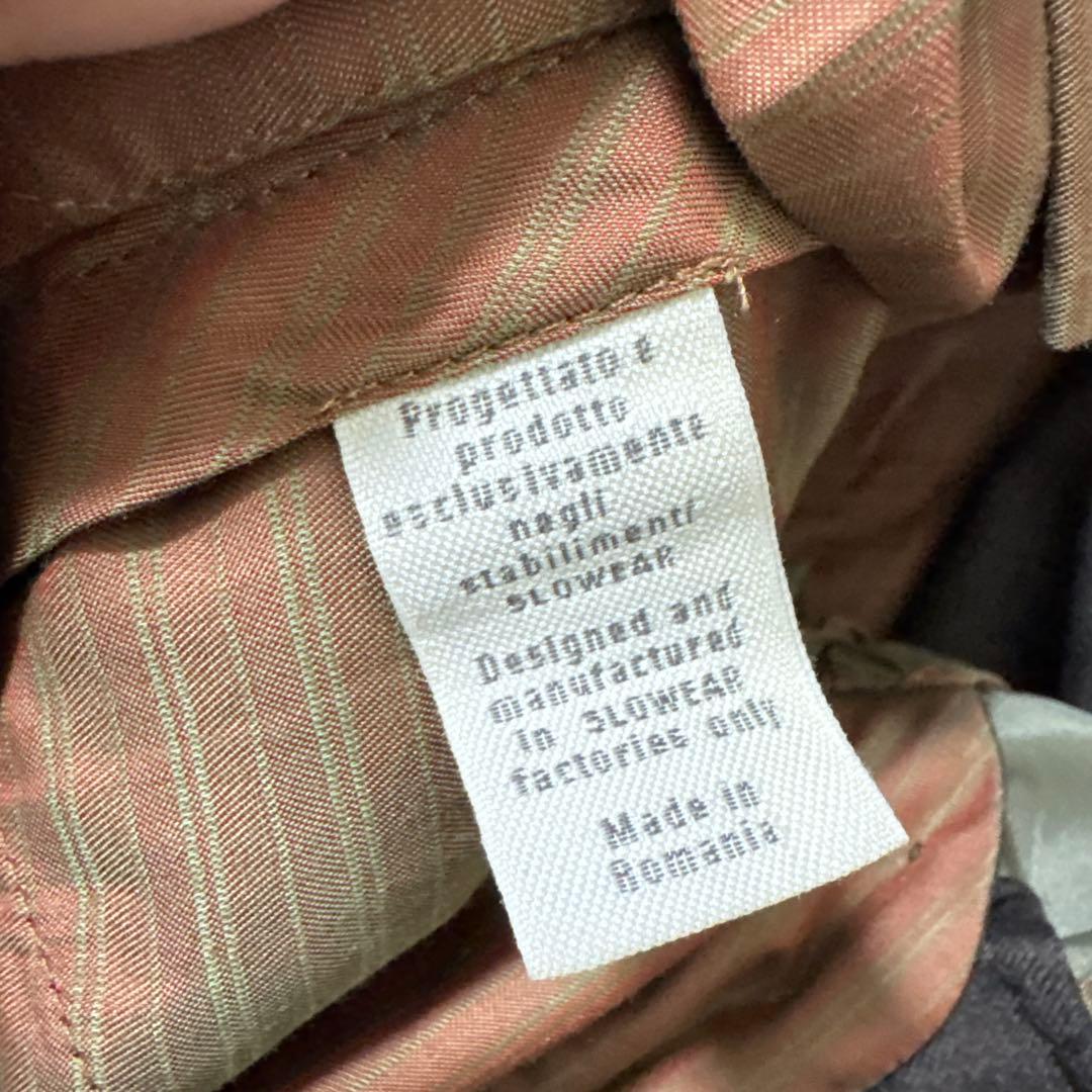 39 極美品　秋冬　インコテックス　スラックス　ブラウン　46 ウール