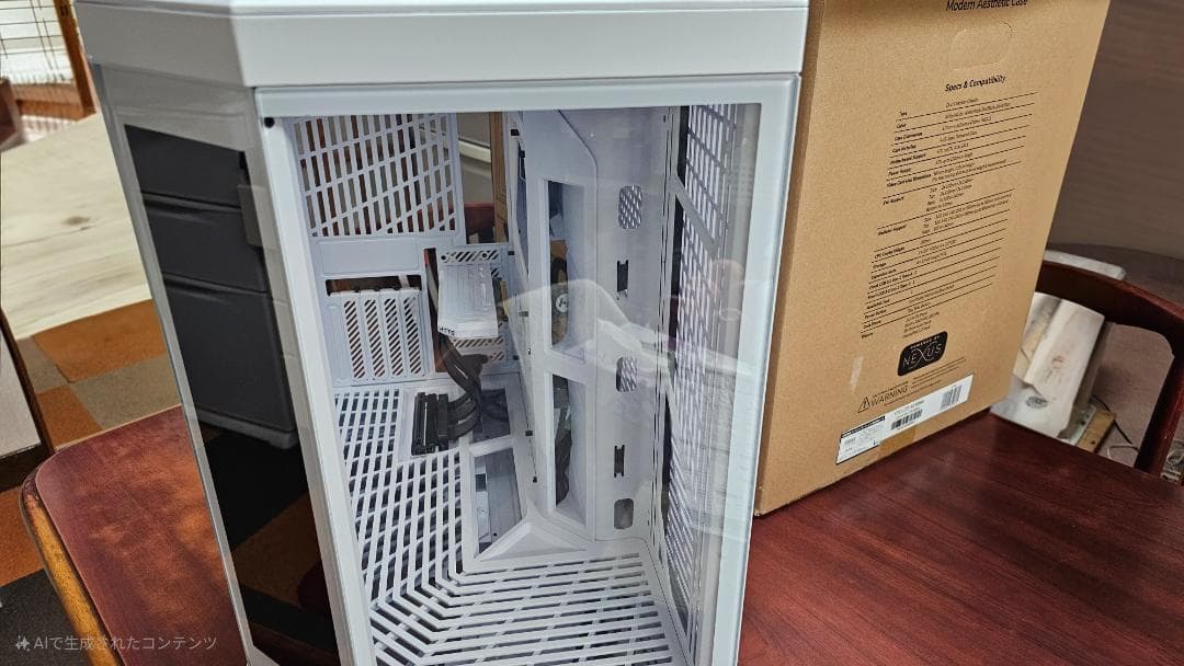 Hyte y70 touch　白　pcケース