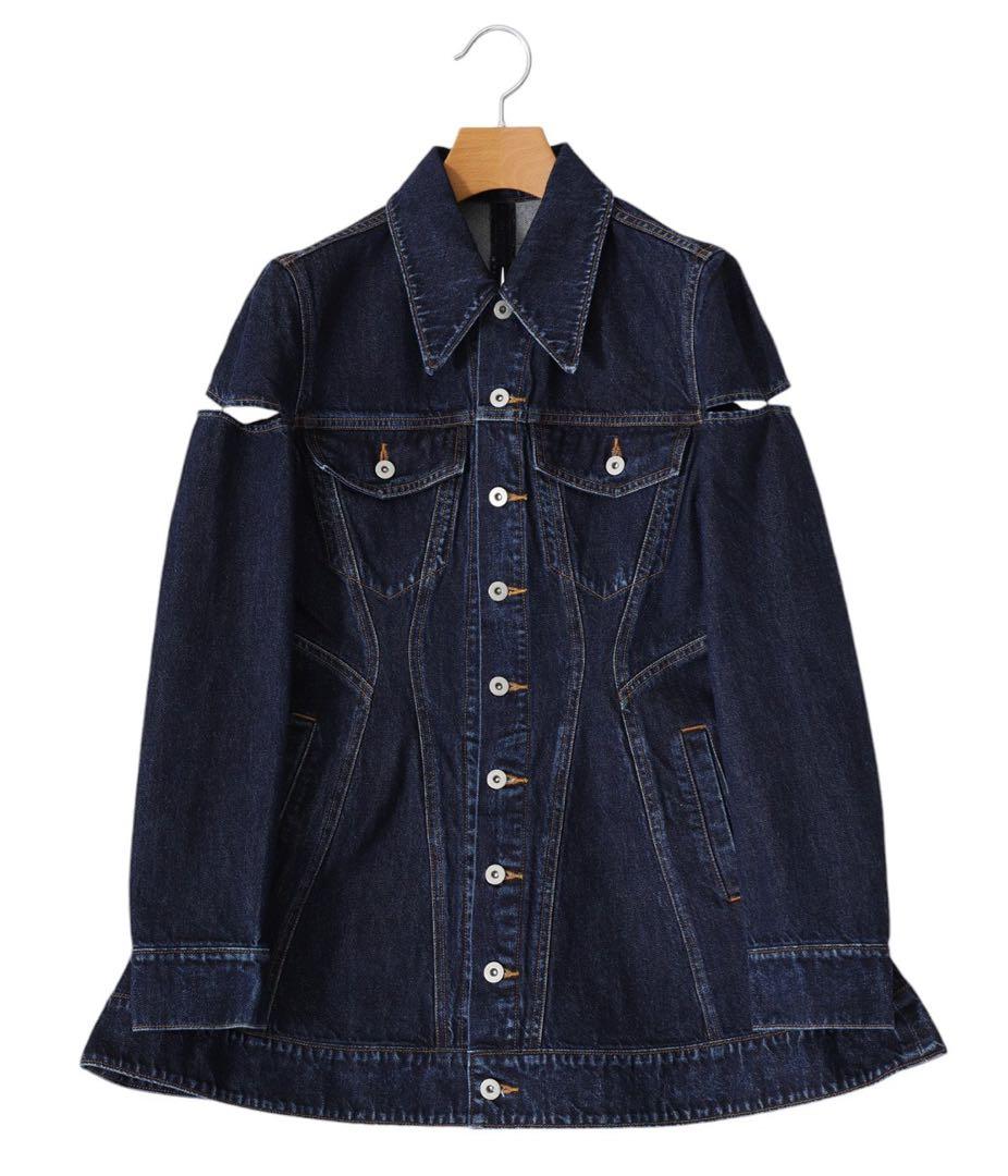 ジャケット・アウター FETICO DENIM SLIT JACKET