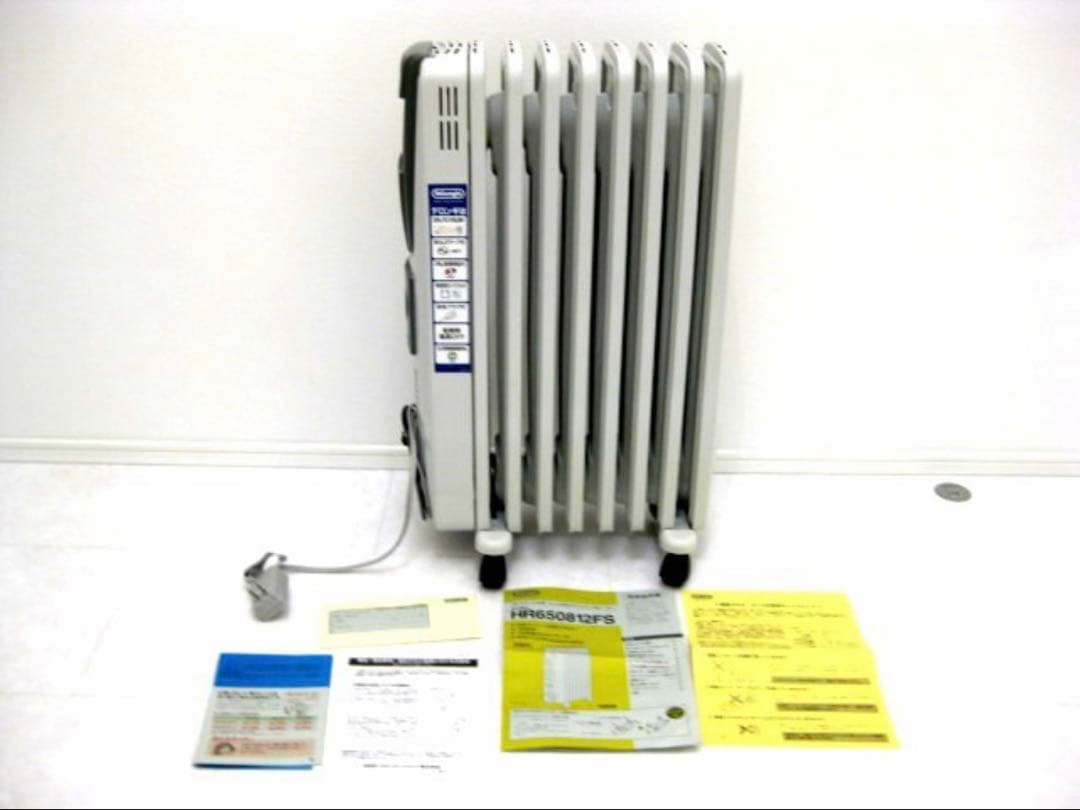 オイルヒーター HR650812FS デロンギジャパン 暖房 1200W