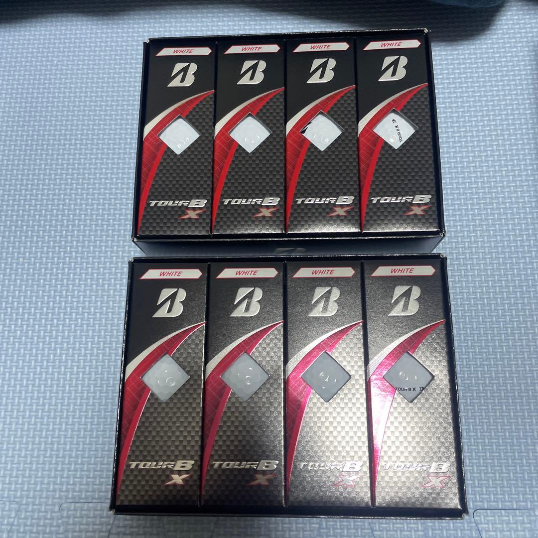 ブリヂストン TOUR B X ホワイト 12個入り　２セット