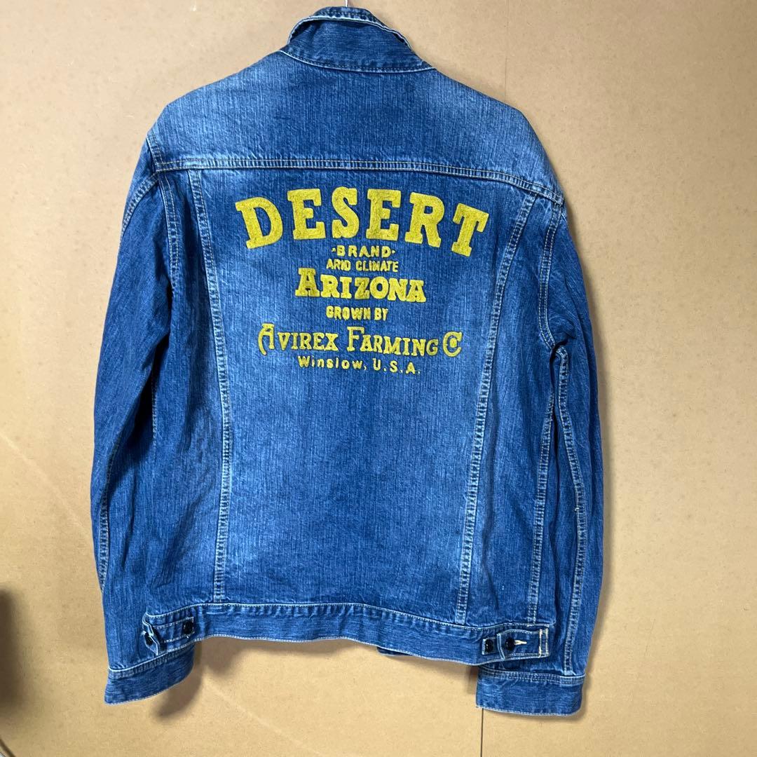 AVIREX デニムジャケット XL