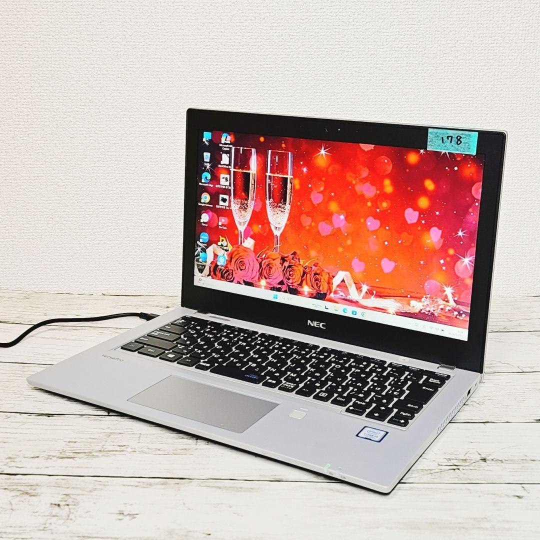 格安✨普段使いに♪NEC 小型軽量 12インチコンパクトノートパソコン SSD