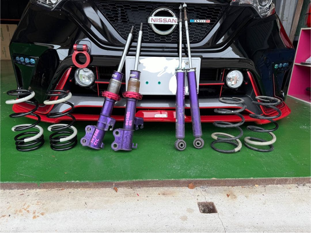 日産ノートNISMOタナベサスペンション