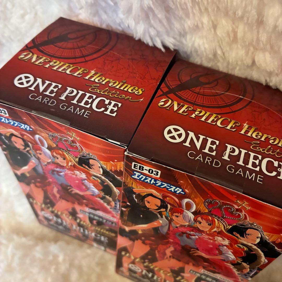 新品未開封●ワンピースカードゲーム ヒロインズエディション 2BOX