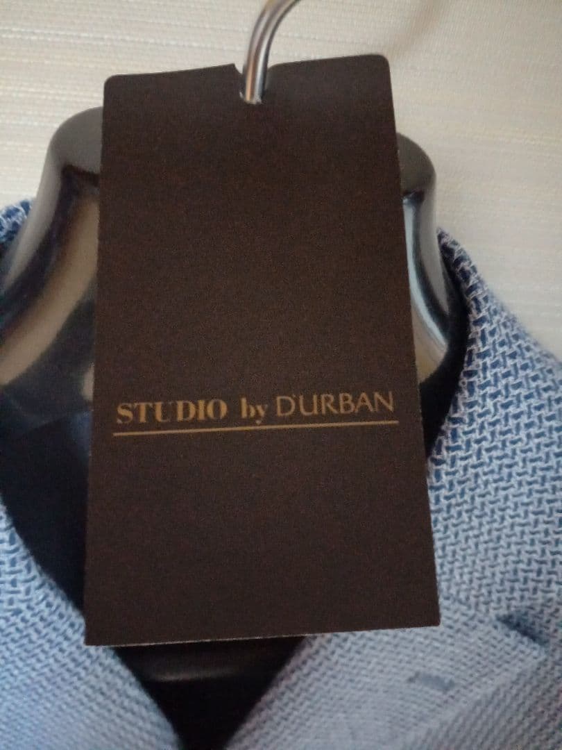 新品STUDIO by DURBAN 青 ジャケット 94A6