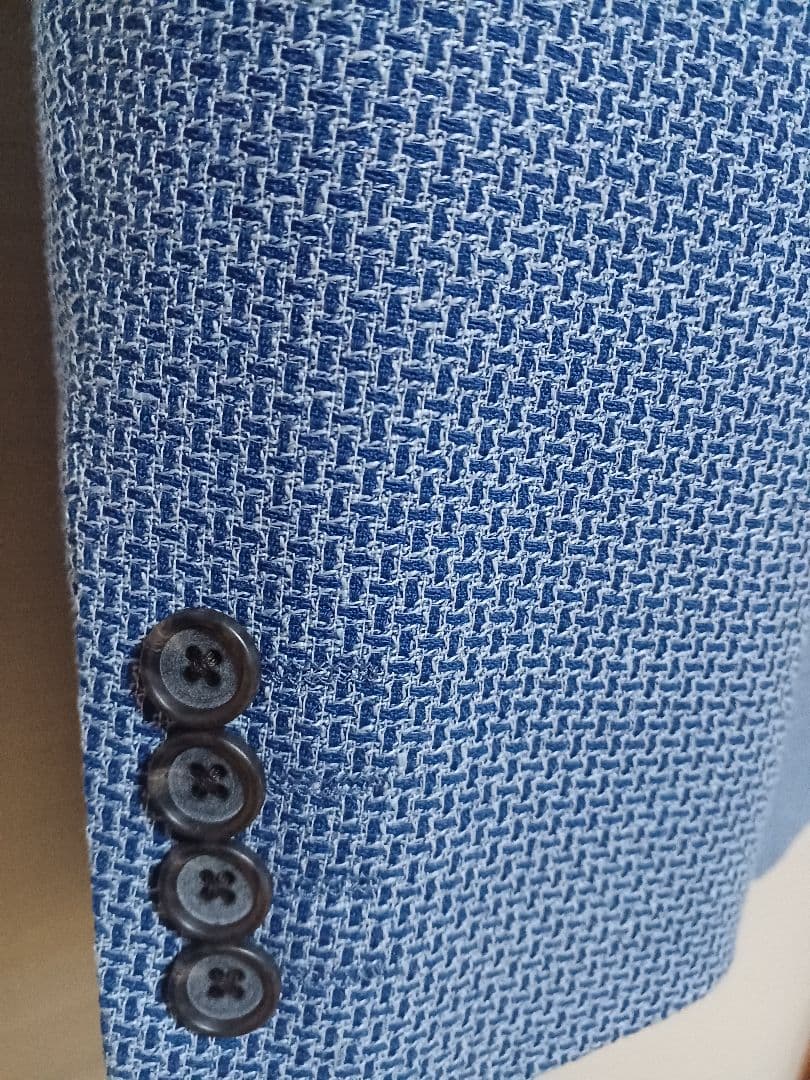 新品STUDIO by DURBAN 青 ジャケット 94A6