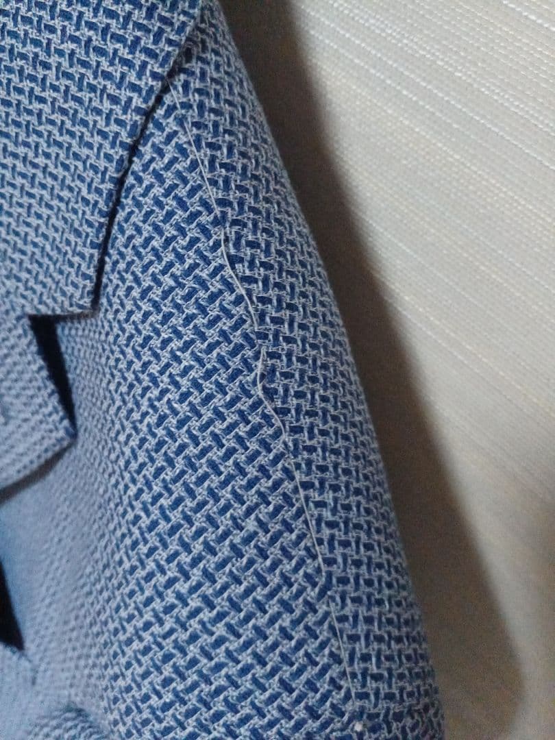 新品STUDIO by DURBAN 青 ジャケット 94A6