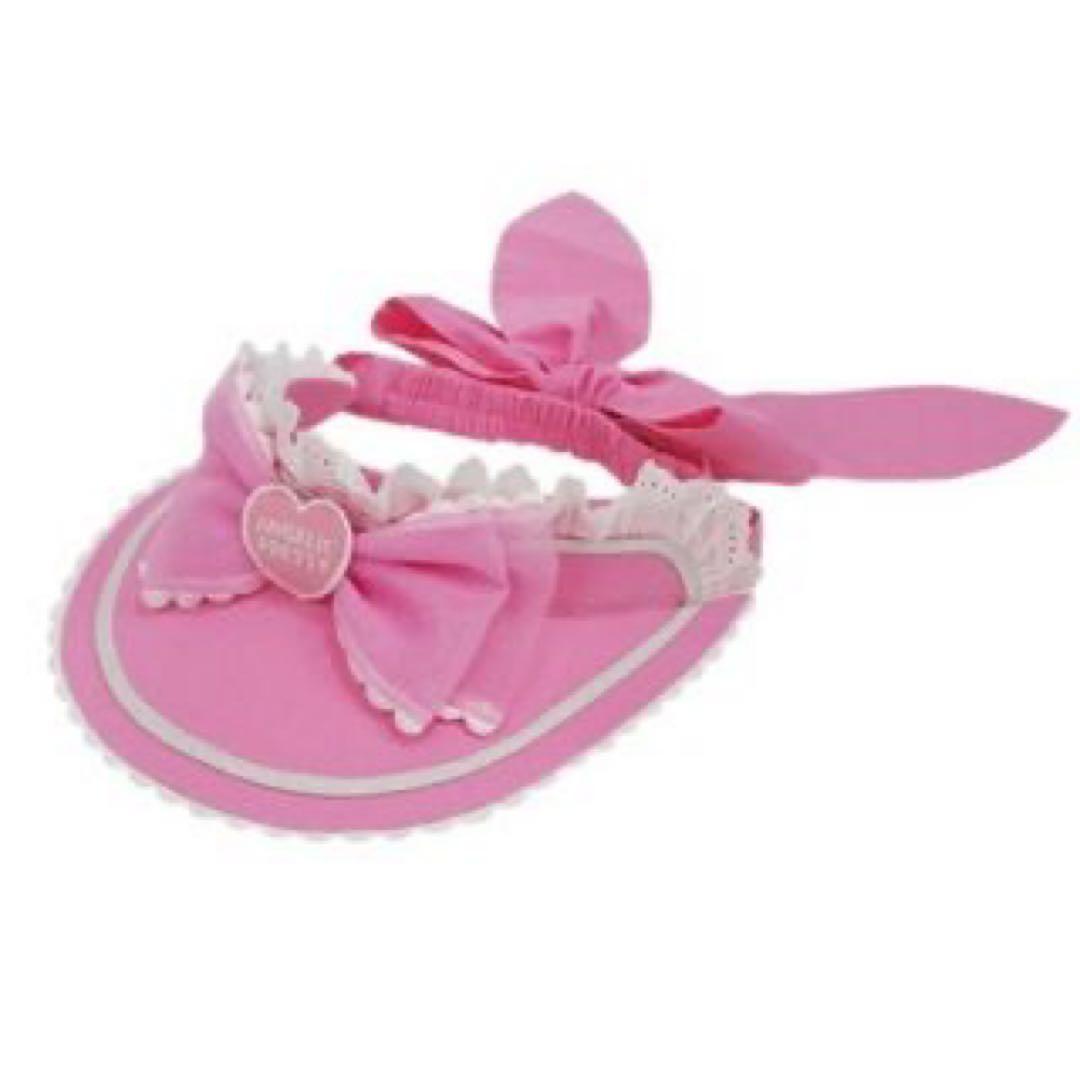 AngelicPretty ToysDonutDiner サンバイザー 濃ピンク