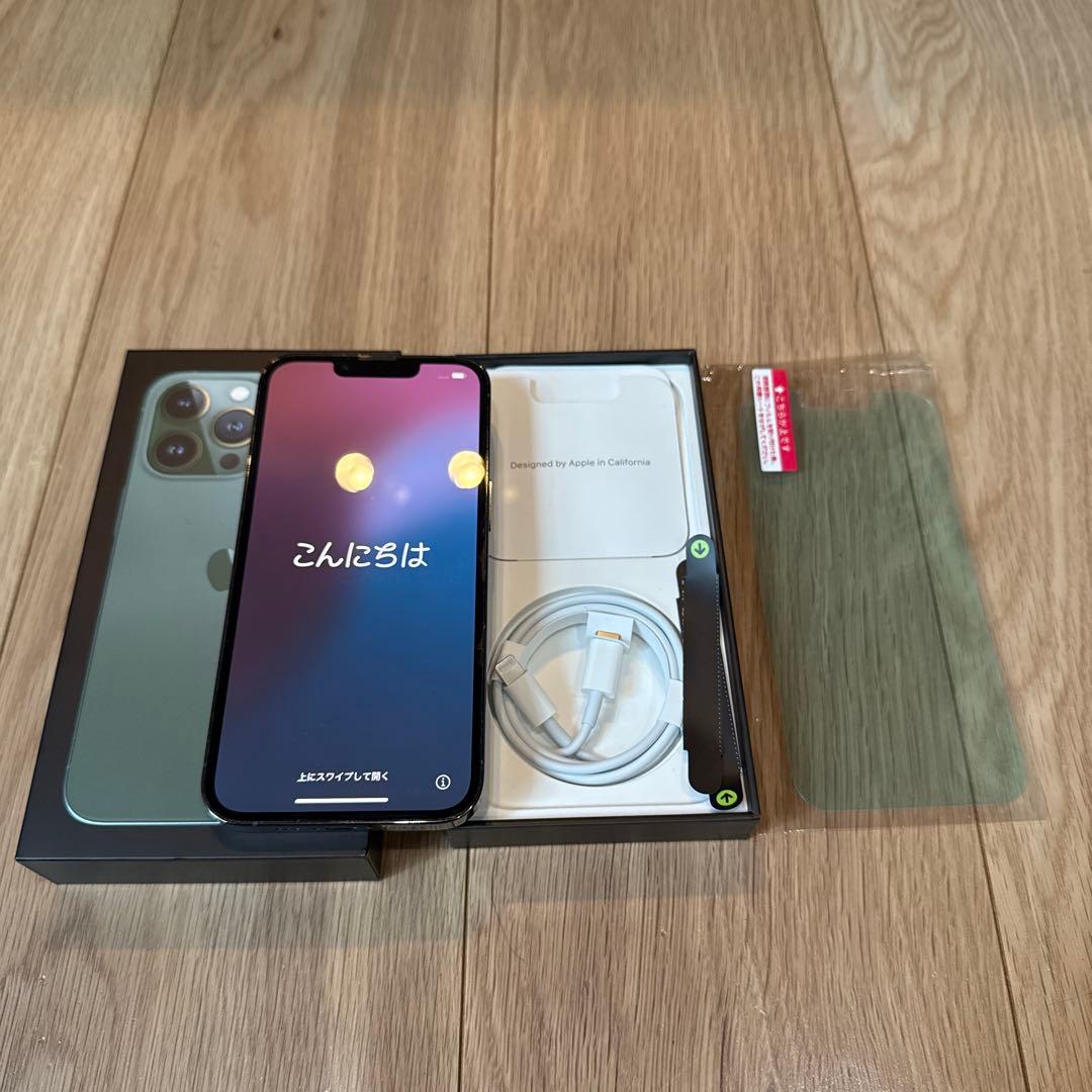 Apple iPhone 13 Pro アルパイングリーン SIMフリー