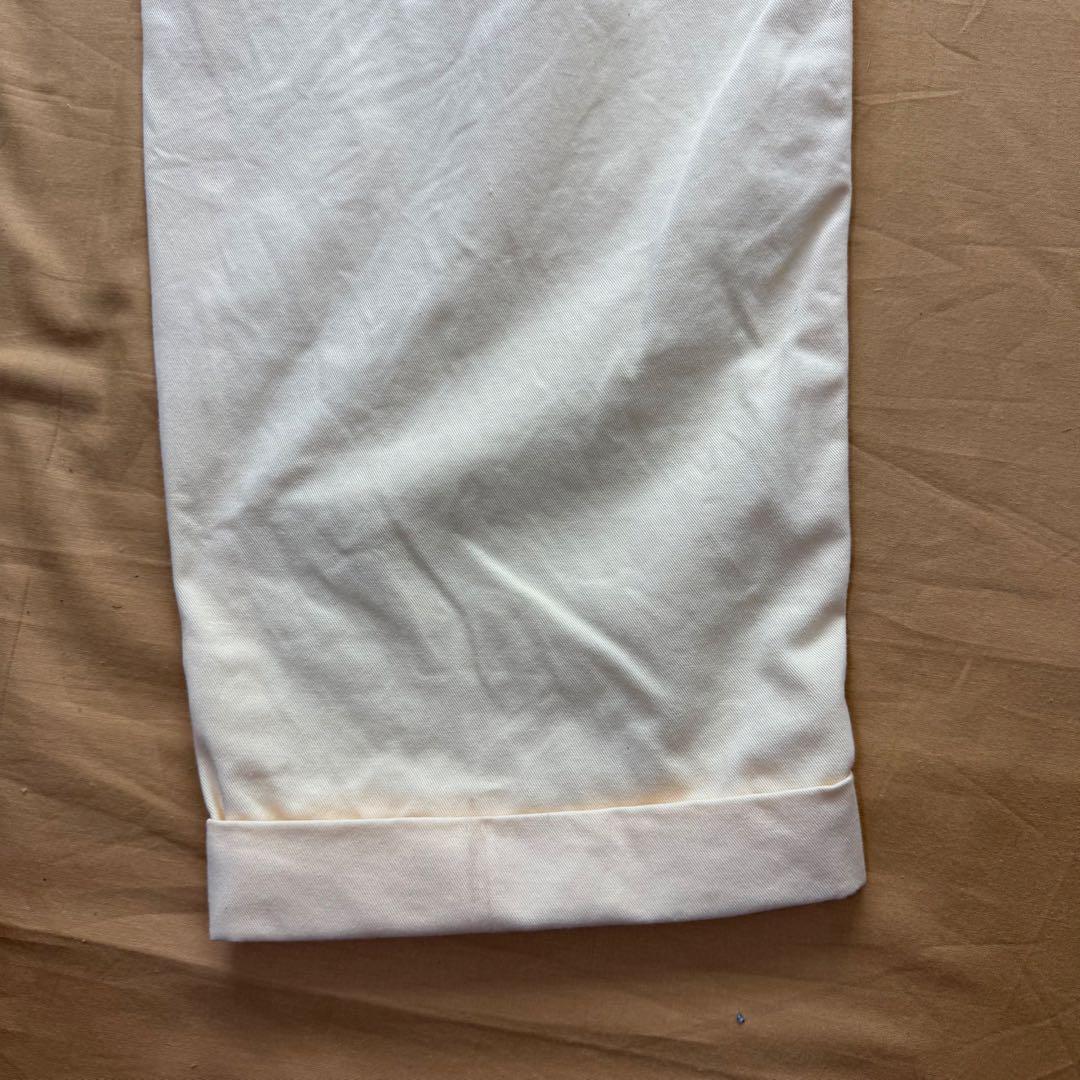 USA製　ラルフローレン　チノ　初期タグ　チノパン　イエロー　2タック　polo