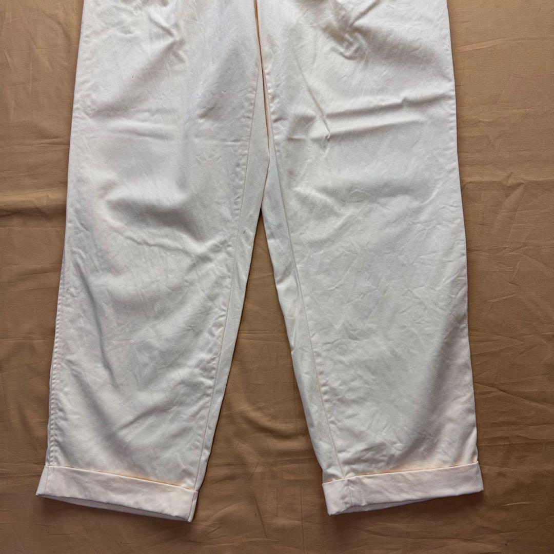 USA製　ラルフローレン　チノ　初期タグ　チノパン　イエロー　2タック　polo