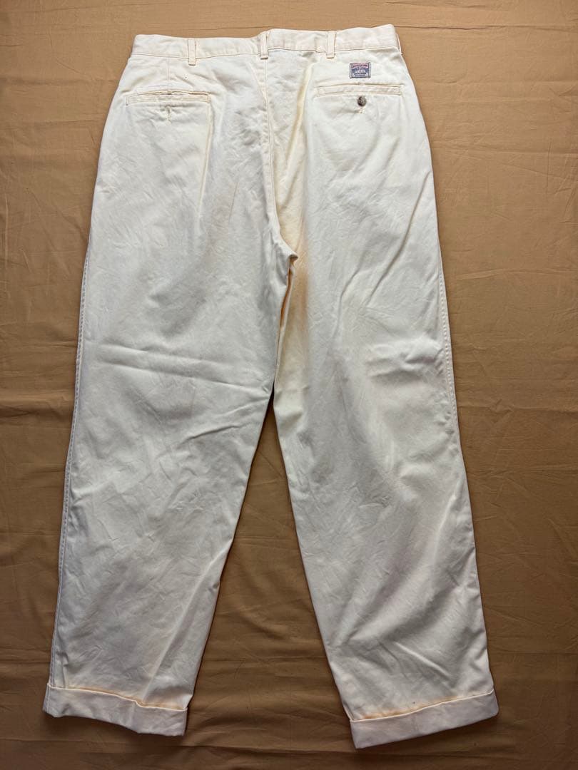 USA製　ラルフローレン　チノ　初期タグ　チノパン　イエロー　2タック　polo