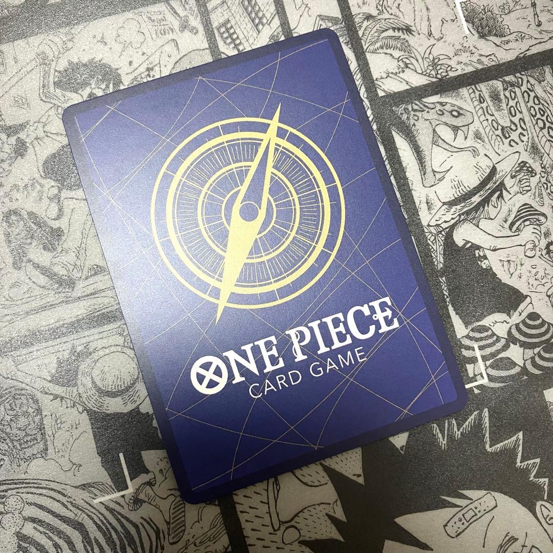 モンキー・D・ルフィ SPシークレット 銀背景 神速の拳 OP05-119