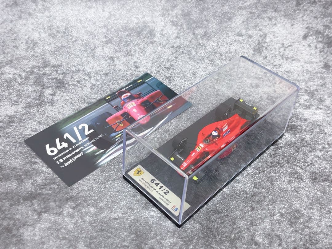 ユーロスポーツ別注　1/43　フェラーリ　641/2　1990 メキシコ　GP