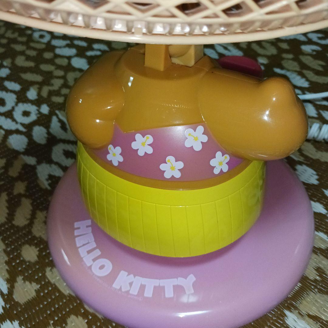 ハローキティ パーソナル家庭用扇風機 　　日焼けキティ　2004年製