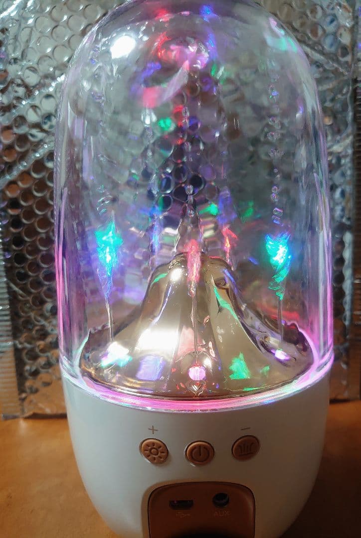 night噴水LED Bluetoothスピーカー充電式(箱付き)
