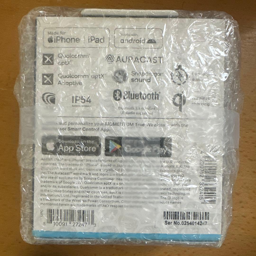 Sennheiser Momentum True Wireless イヤホン