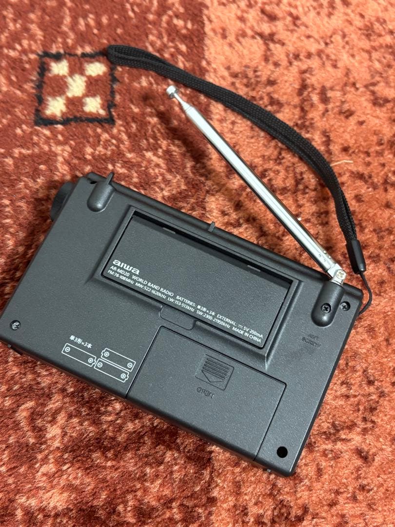 aiwa ワールドバンドラジオ AR-MD20