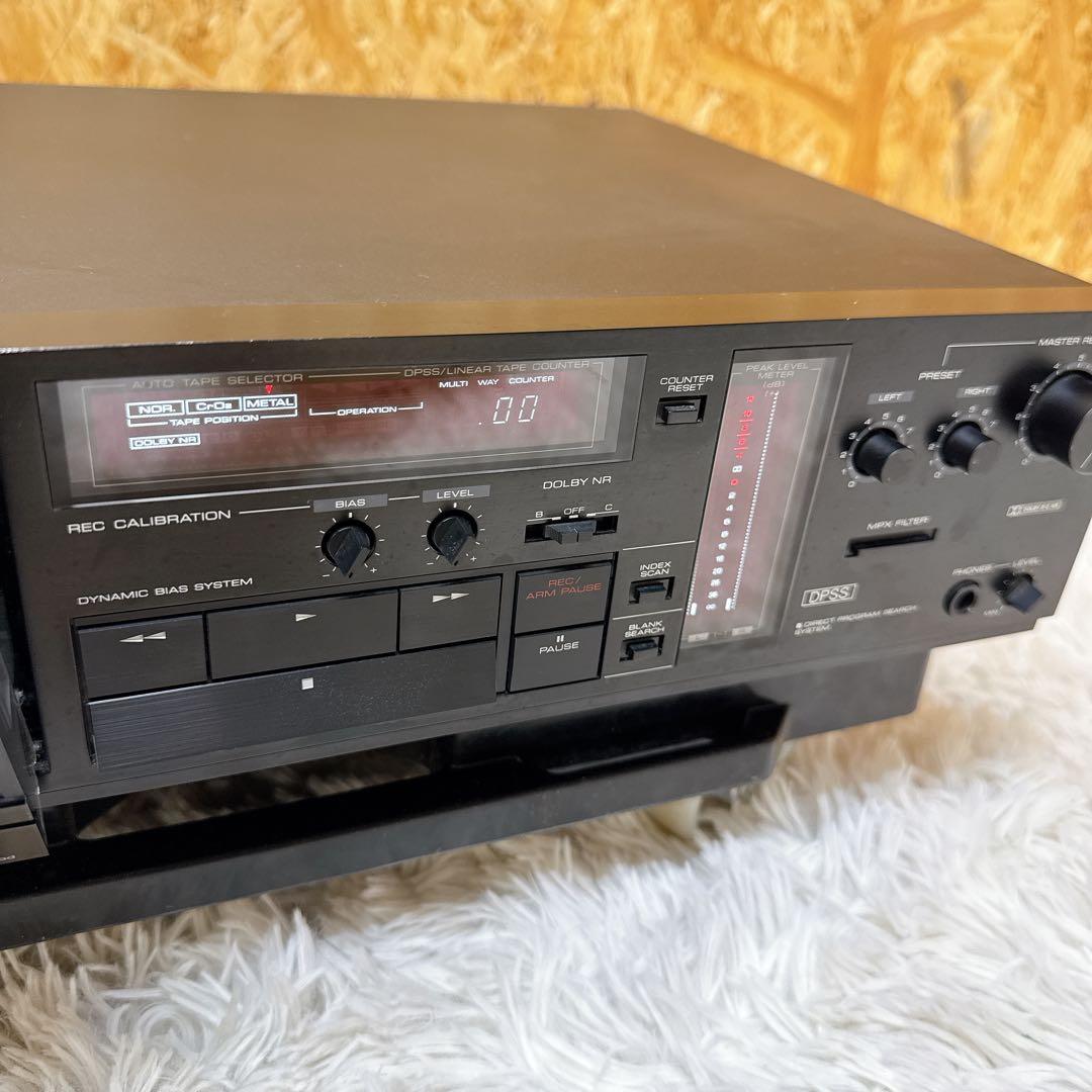 KENWOOD カセットデッキ KX-880D ２ヘッド カセットデッキ