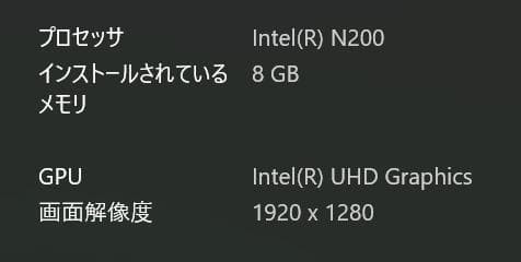 Windowsノート本体 Microsoft Surface Go4 N200/8G/128G