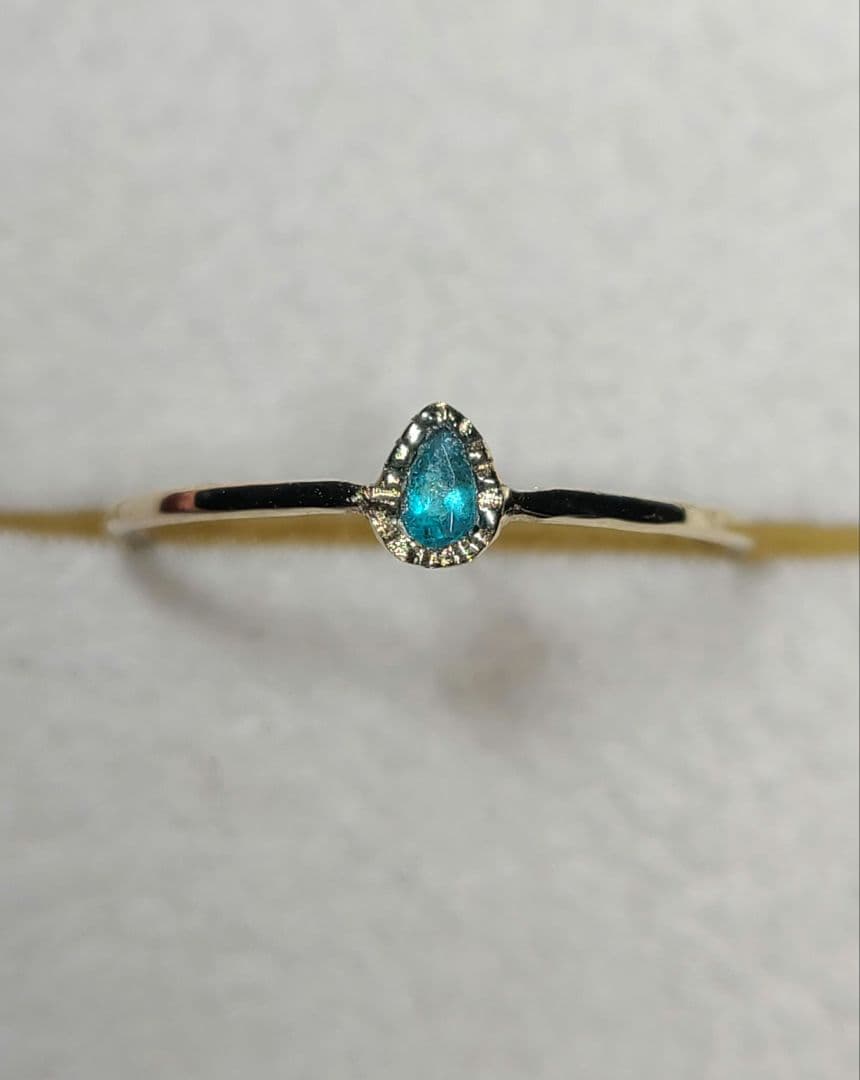 ふうた★ブラジルバターリャパライバトルマリン★リングオーダー