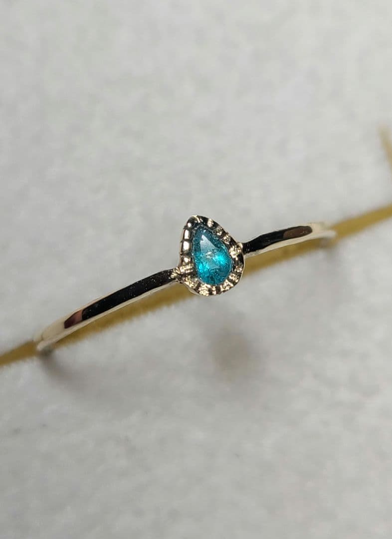 ふうた★ブラジルバターリャパライバトルマリン★リングオーダー