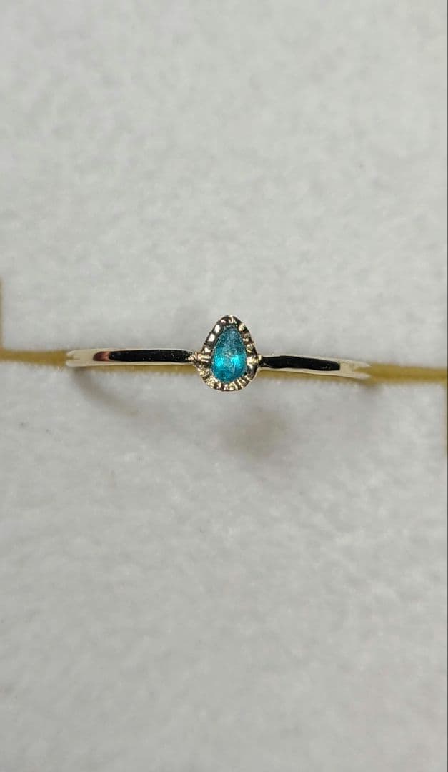 ふうた★ブラジルバターリャパライバトルマリン★リングオーダー