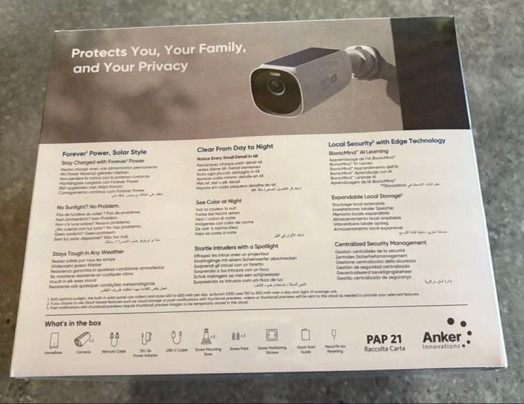 【新品】eufy Security eufyCam S330 2-Cam Kit