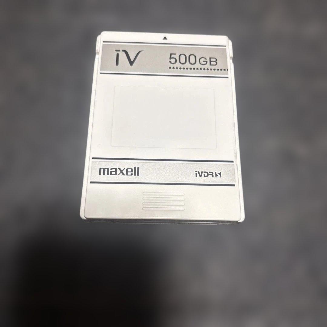 maxell iVDRS 500GB ストレージデバイス
