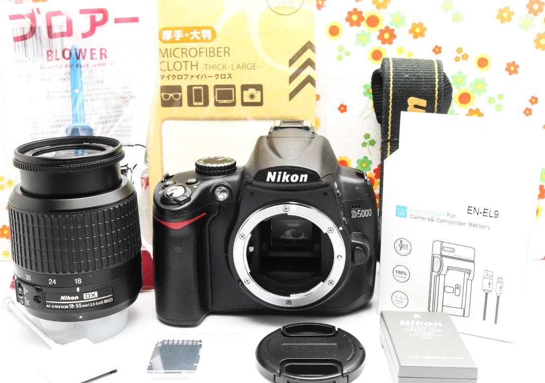 ニコン Nikon D5000☆動画撮影☆スマホに送れる！☆デジタル一眼レフ