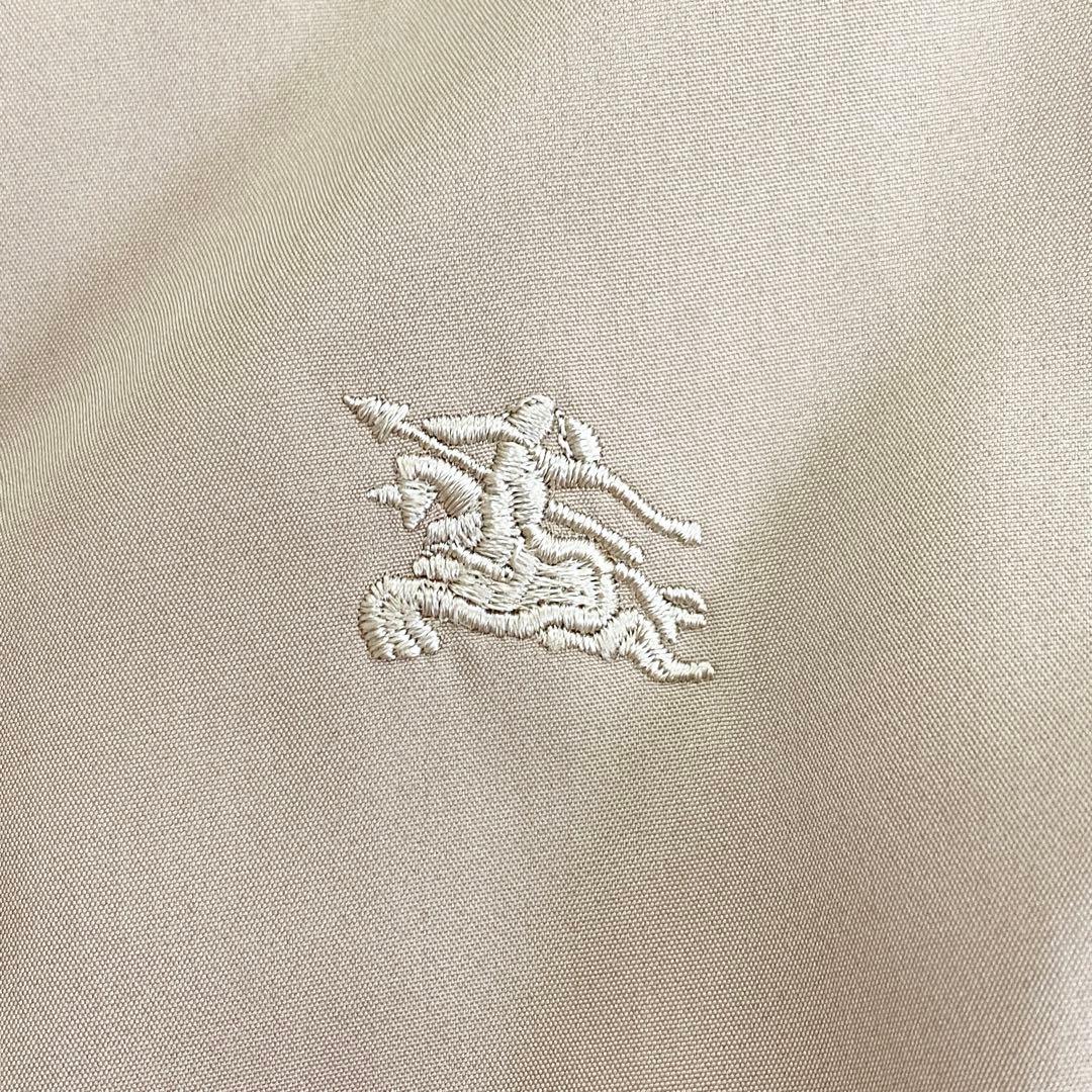 【極美品】バーバリー ジャケット ブルゾン ノバチェック ロゴ ナイロン 軽量