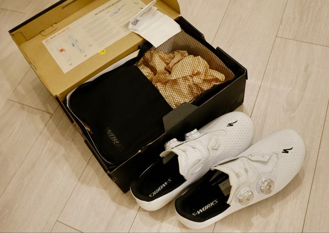 SPECIALIZED S-WORKS TORCH ホワイト 40 25.5