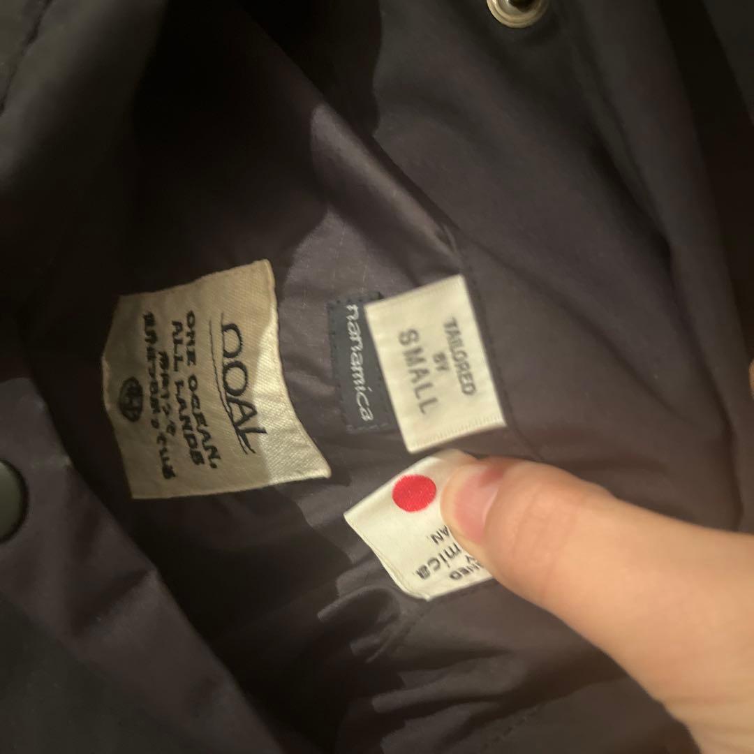 美品　nanamica ナナミカ　リバーシブルダウンコート