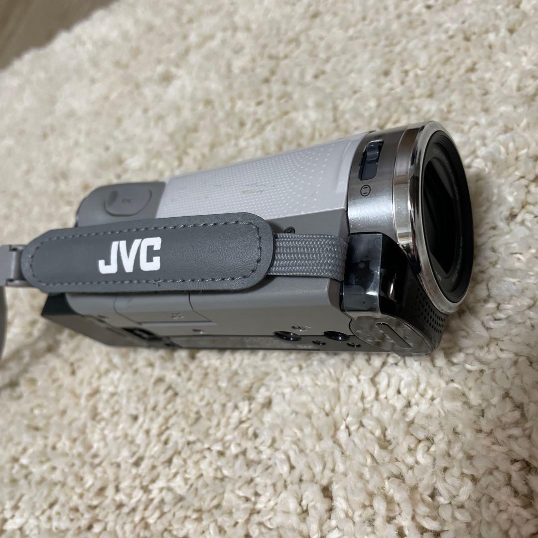 JVC GZ-E780ビデオカメラ ホワイトとBDライターセット