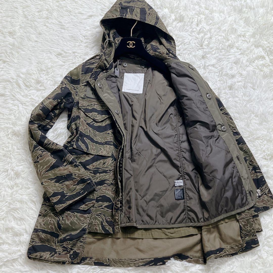 HYSTERIC GLAMOUR タイガーカモ コート シンサレート　スヌーピー