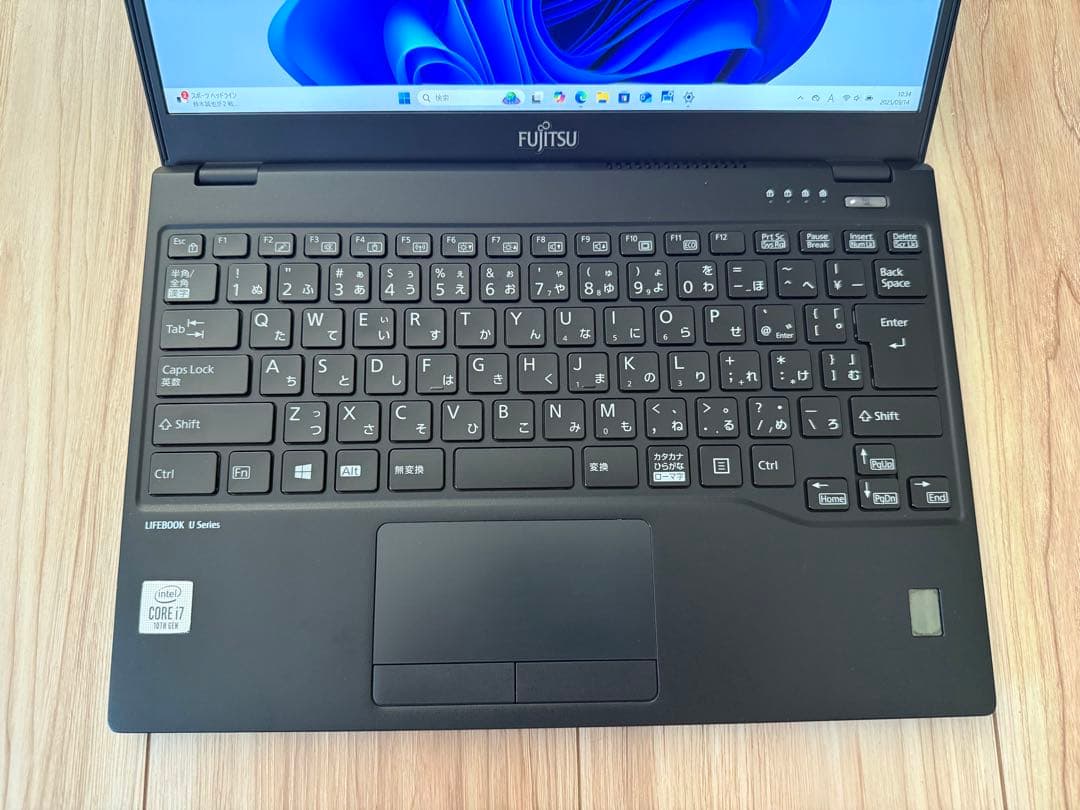 オフィス2024付 i7 16GB/256GB！LIFEBOOK U9310/D